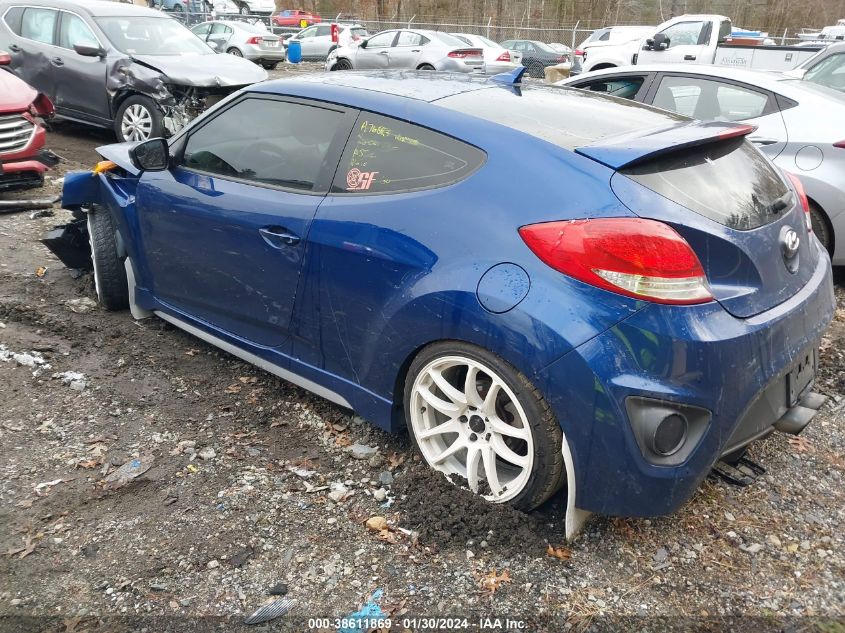 2015 HYUNDAI VELOSTER TURBO - KMHTC6AE5FU241504