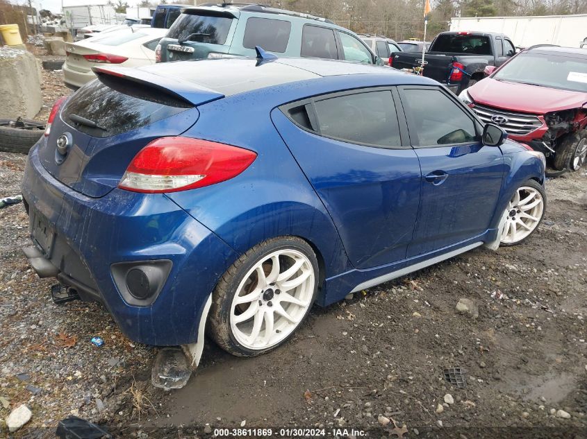 2015 HYUNDAI VELOSTER TURBO - KMHTC6AE5FU241504