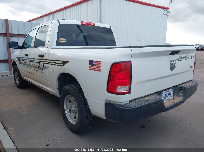 2018 RAM 1500 SSV  4X4 5'7 BOX - 1C6RR7XT3JS293105