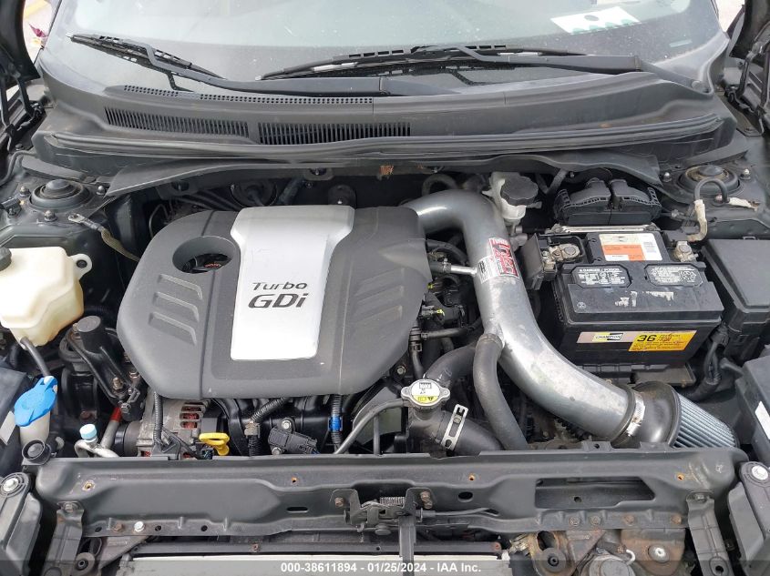 2013 HYUNDAI VELOSTER TURBO W/BLACK - KMHTC6AE9DU101002