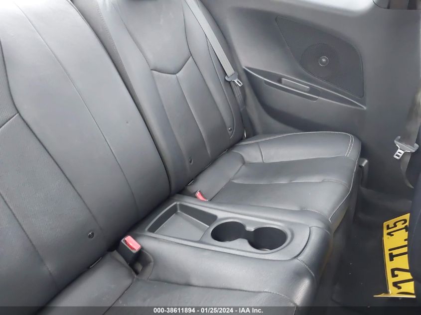 2013 HYUNDAI VELOSTER TURBO W/BLACK - KMHTC6AE9DU101002