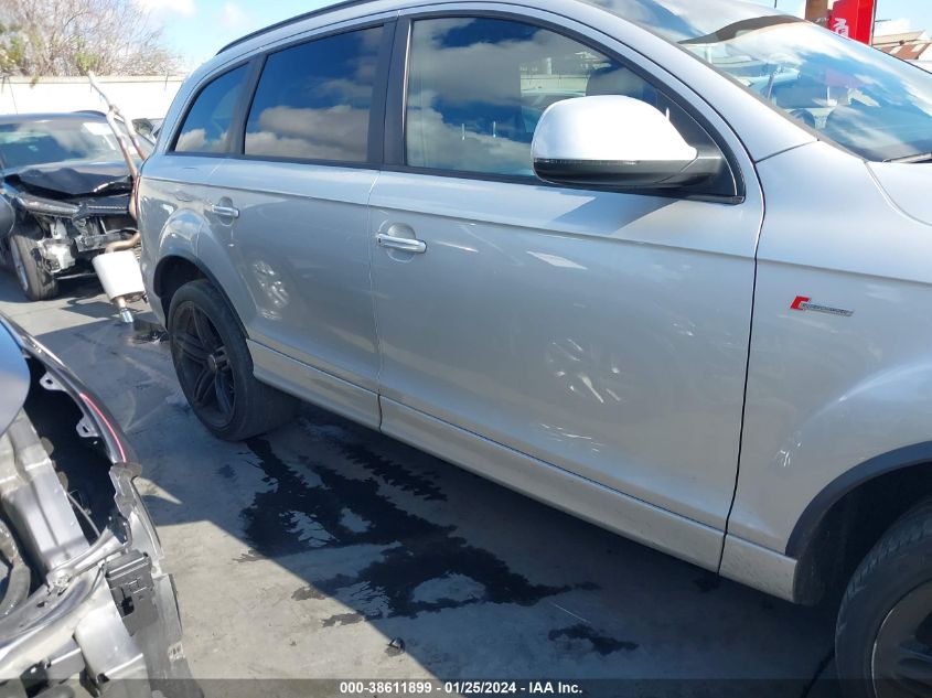2015 AUDI Q7 3.0T S LINE PRESTIGE - WA1DGAFE8FD008283