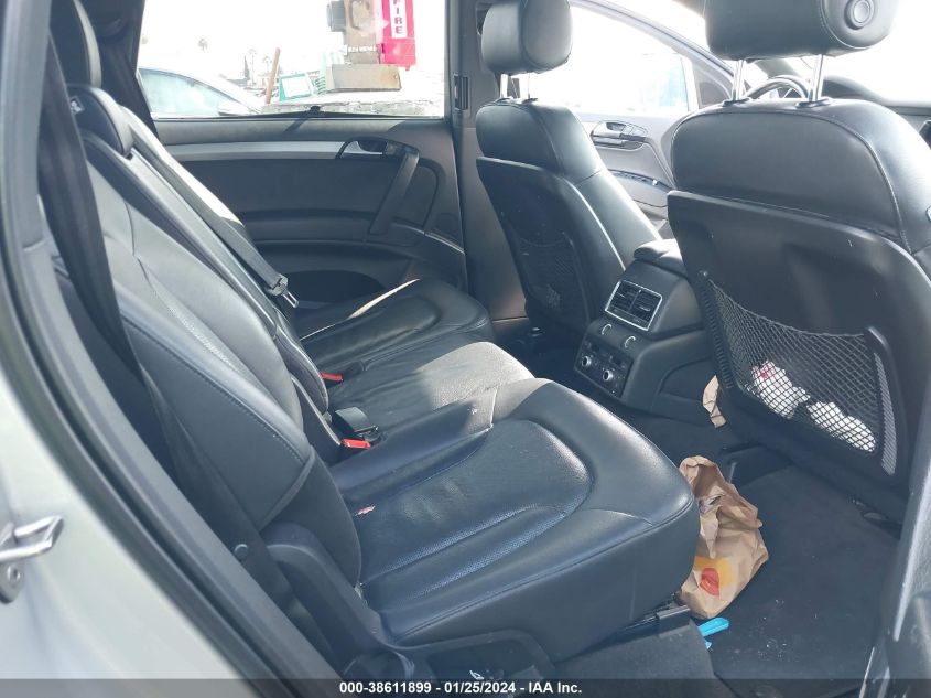 2015 AUDI Q7 3.0T S LINE PRESTIGE - WA1DGAFE8FD008283