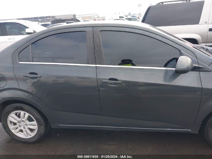 2014 CHEVROLET SONIC LT MANUAL - 1G1JD5SH0E4218490