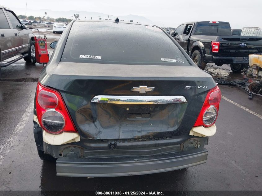 2014 CHEVROLET SONIC LT MANUAL - 1G1JD5SH0E4218490