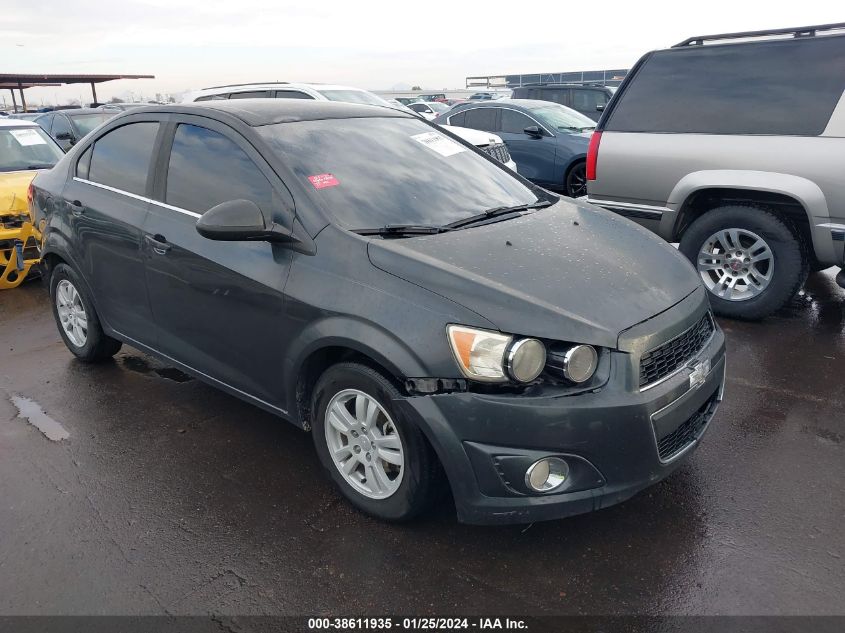 2014 CHEVROLET SONIC LT MANUAL - 1G1JD5SH0E4218490