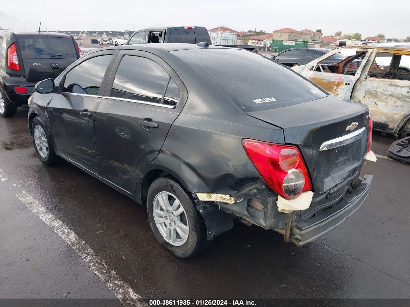 2014 CHEVROLET SONIC LT MANUAL - 1G1JD5SH0E4218490