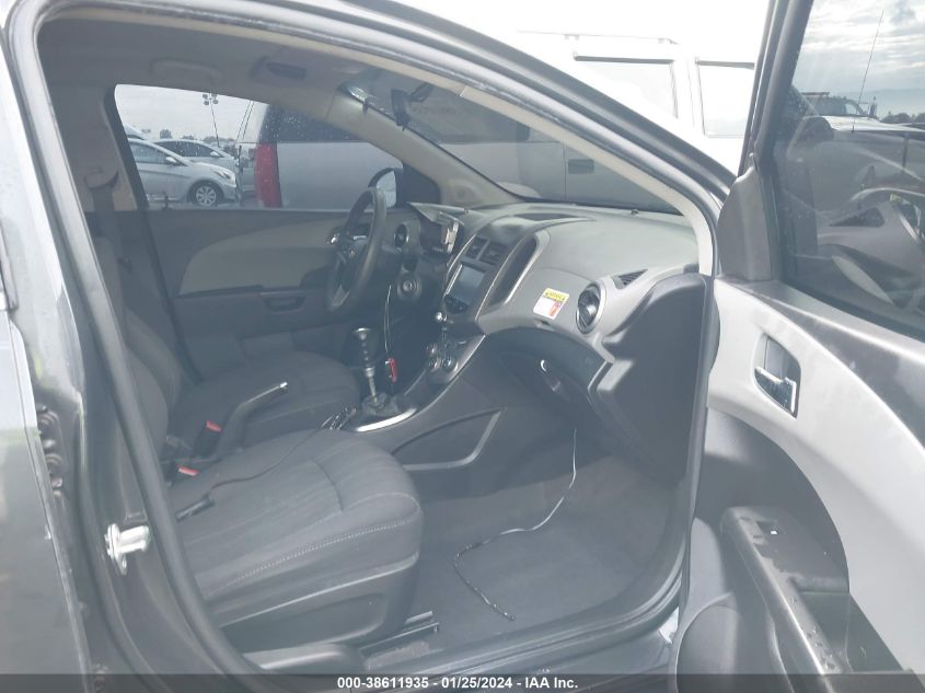 2014 CHEVROLET SONIC LT MANUAL - 1G1JD5SH0E4218490