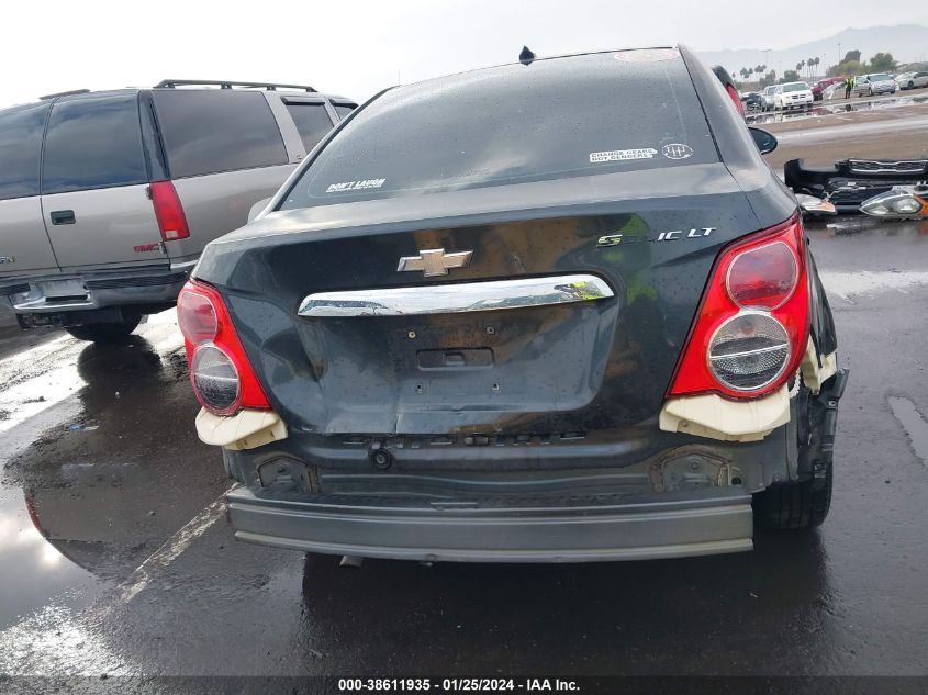 2014 CHEVROLET SONIC LT MANUAL - 1G1JD5SH0E4218490