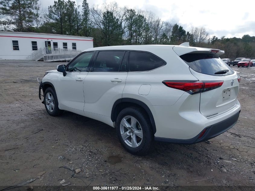 2021 TOYOTA HIGHLANDER LE - 5TDZZRAH1MS517977