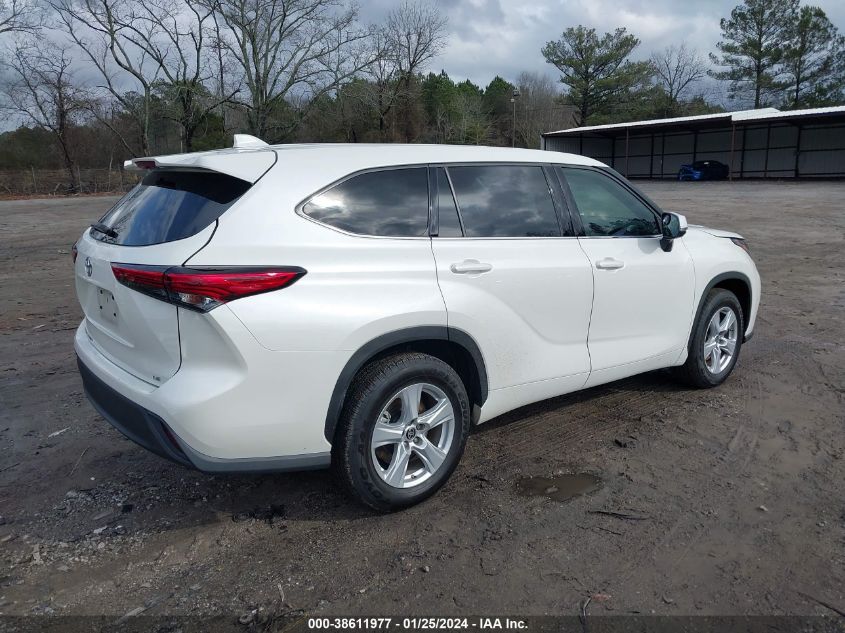 2021 TOYOTA HIGHLANDER LE - 5TDZZRAH1MS517977