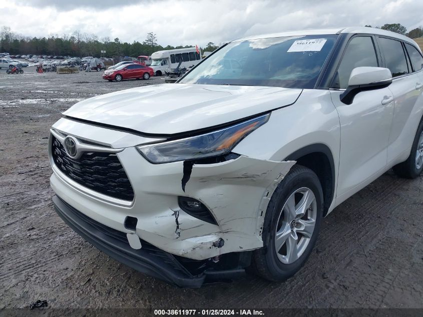 2021 TOYOTA HIGHLANDER LE - 5TDZZRAH1MS517977