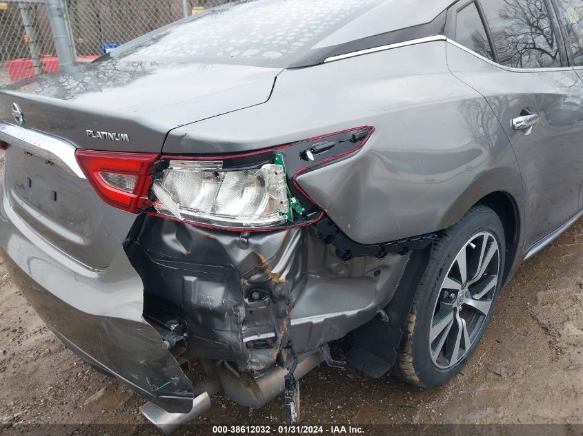 2016 NISSAN MAXIMA 3.5 PLATINUM - 1N4AA6APXGC385758