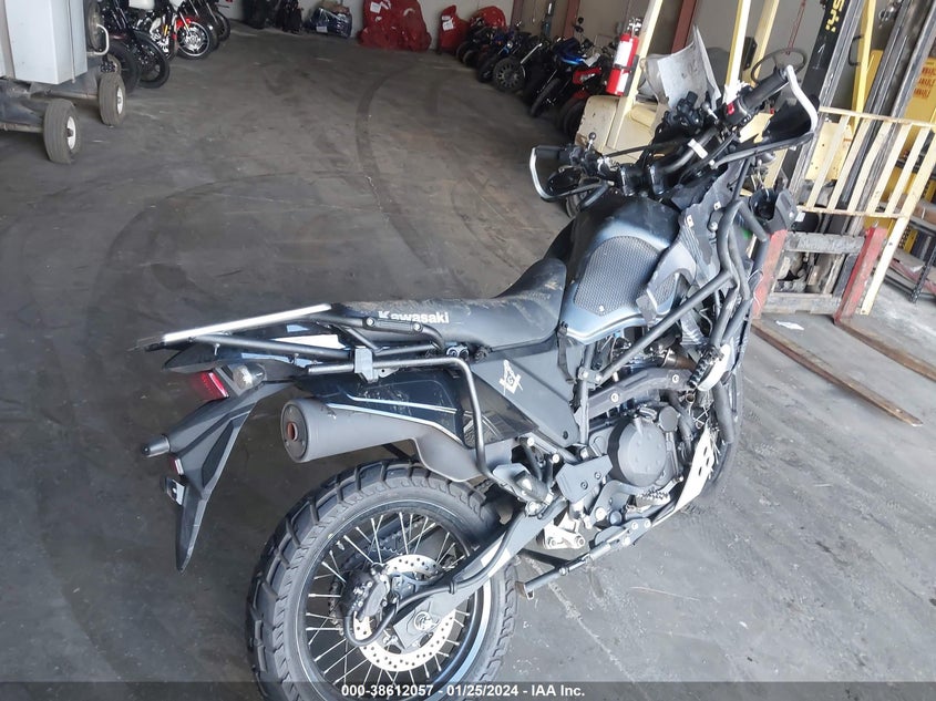 VIN ML5KLEL13NDA05157 2022 KAWASAKI KL650 L