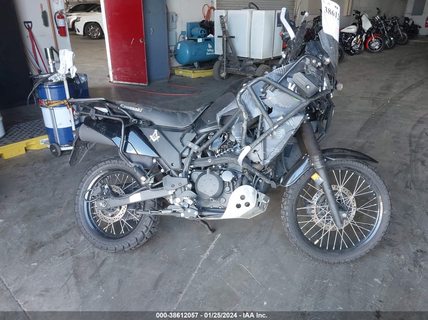 VIN ML5KLEL13NDA05157 2022 KAWASAKI KL650 L