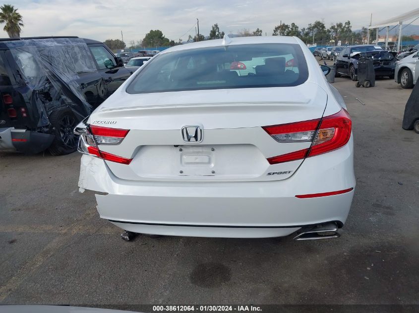 2020 HONDA ACCORD SPORT - 1HGCV1F36LA138678