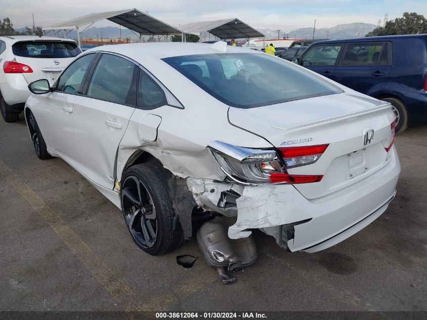 2020 HONDA ACCORD SPORT - 1HGCV1F36LA138678