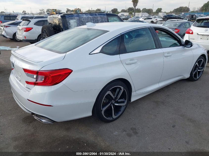 2020 HONDA ACCORD SPORT - 1HGCV1F36LA138678