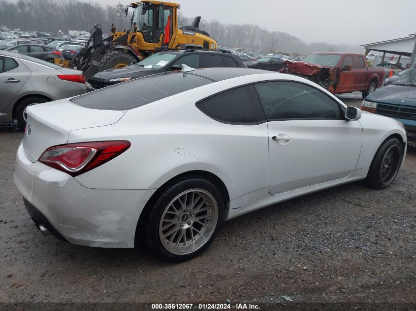 2013 HYUNDAI GENESIS 2.0T R-SPEC - KMHHT6KD5DU086901