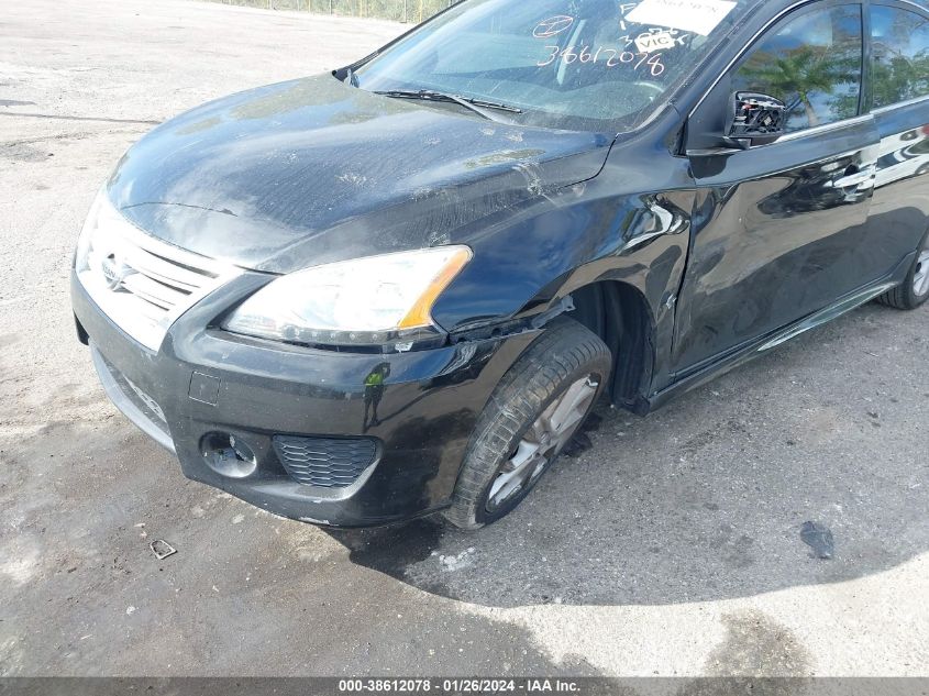 2014 NISSAN SENTRA S/SV/SR/SL - 3N1AB7AP7EY307698