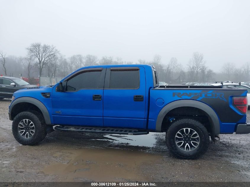 2014 FORD F-150 SVT RAPTOR - 1FTFW1R68EFB41196