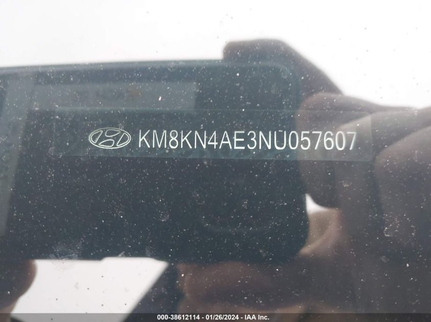 2022 HYUNDAI IONIQ 5 SEL - KM8KN4AE3NU057607