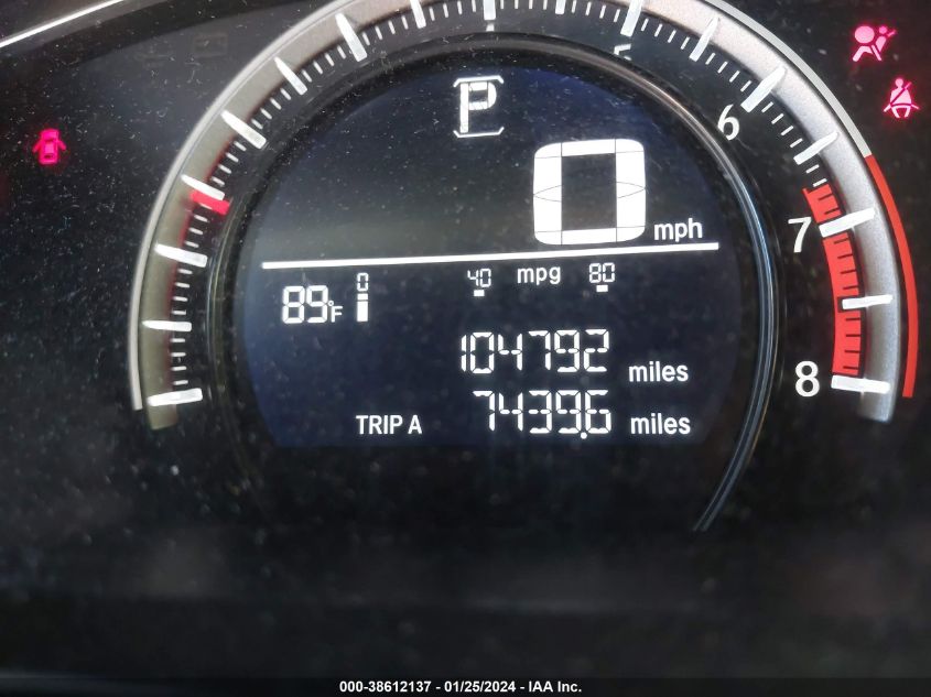 2018 HONDA CIVIC LX - 2HGFC2F54JH561798