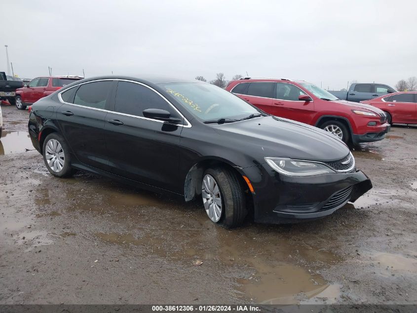 2015 CHRYSLER 200 LX - 1C3CCCFB8FN683693