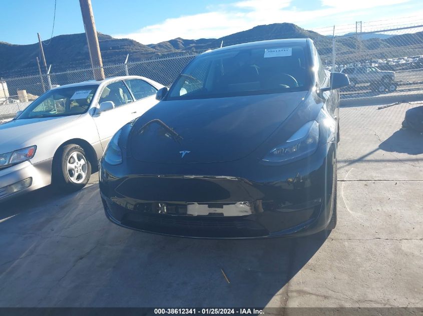 2023 TESLA MODEL Y AWD/LONG RANGE DUAL MOTOR ALL-WHEEL DRIVE - 7SAYGDEE8PA166708