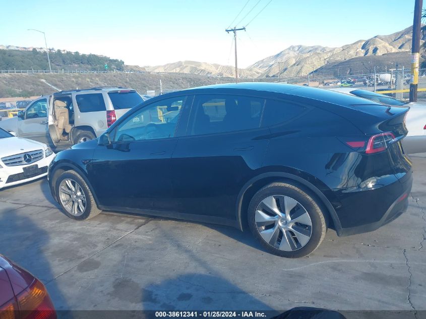 2023 TESLA MODEL Y AWD/LONG RANGE DUAL MOTOR ALL-WHEEL DRIVE - 7SAYGDEE8PA166708