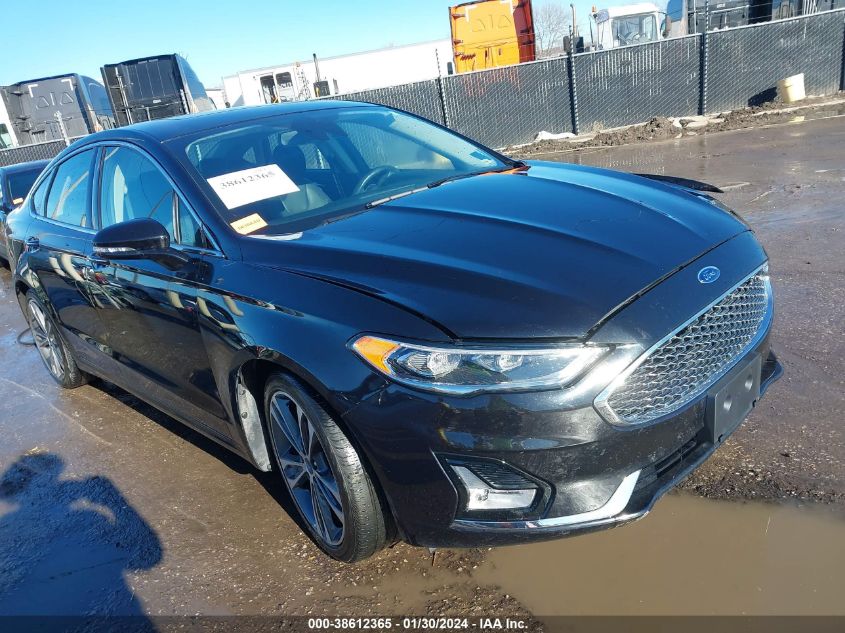 2020 FORD FUSION TITANIUM - 3FA6P0K9XLR118603