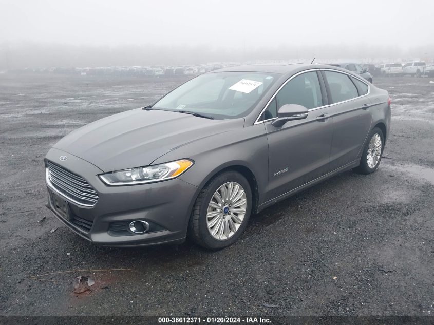 2013 FORD FUSION HYBRID SE - 3FA6P0LU8DR233320