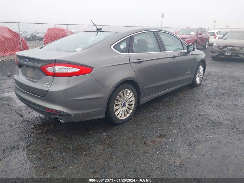 2013 FORD FUSION HYBRID SE - 3FA6P0LU8DR233320