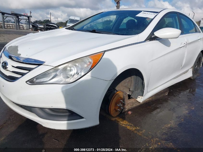 2014 HYUNDAI SONATA GLS - 5NPEB4AC1EH839343