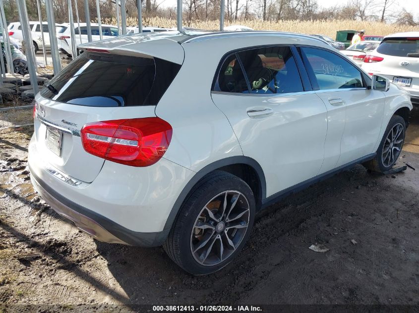2017 MERCEDES-BENZ GLA 250 4MATIC - WDCTG4GB9HJ353408