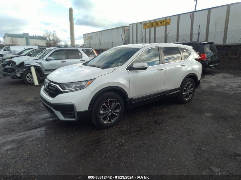 2020 HONDA CR-V AWD EX-L - 5J6RW2H81LL035297
