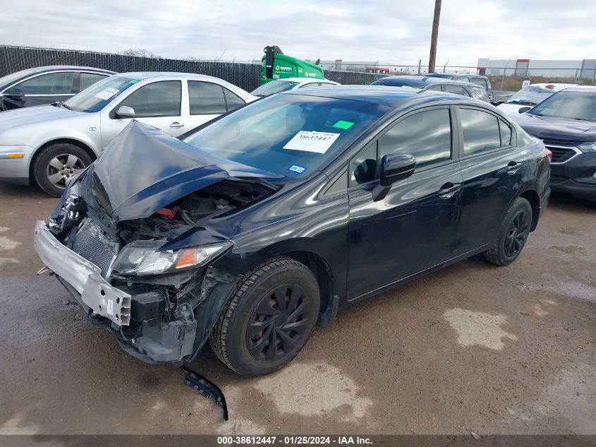 2015 HONDA CIVIC LX - 19XFB2F52FE101902