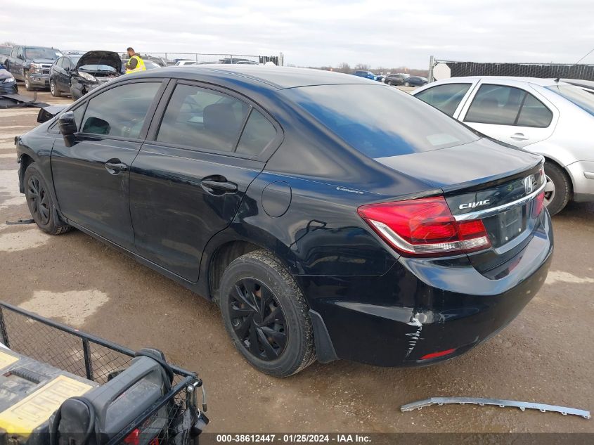 2015 HONDA CIVIC LX - 19XFB2F52FE101902