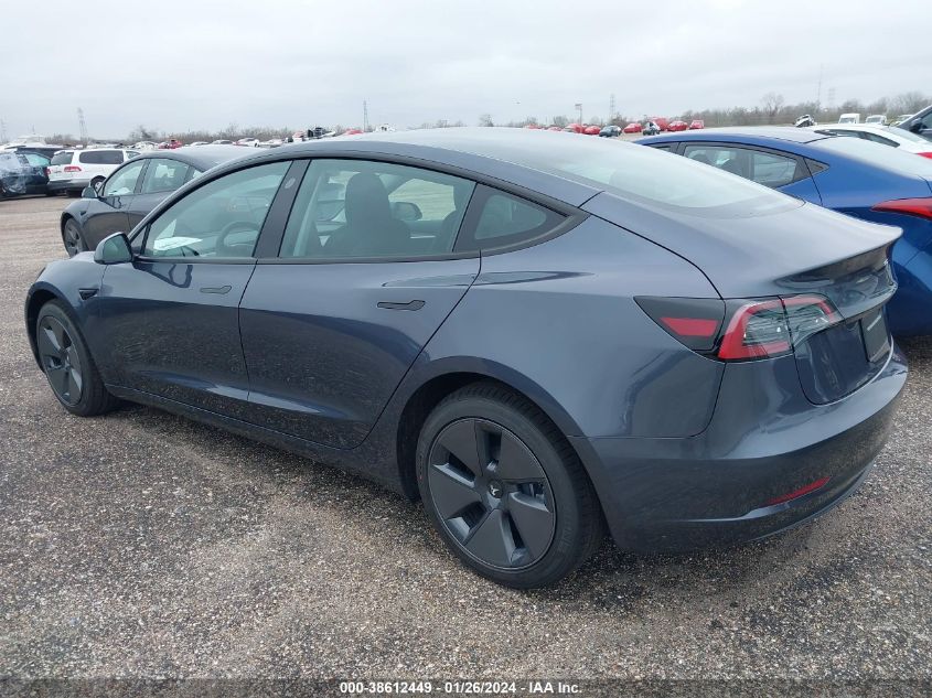 2023 TESLA MODEL 3 - 5YJ3E1EA1PF707710