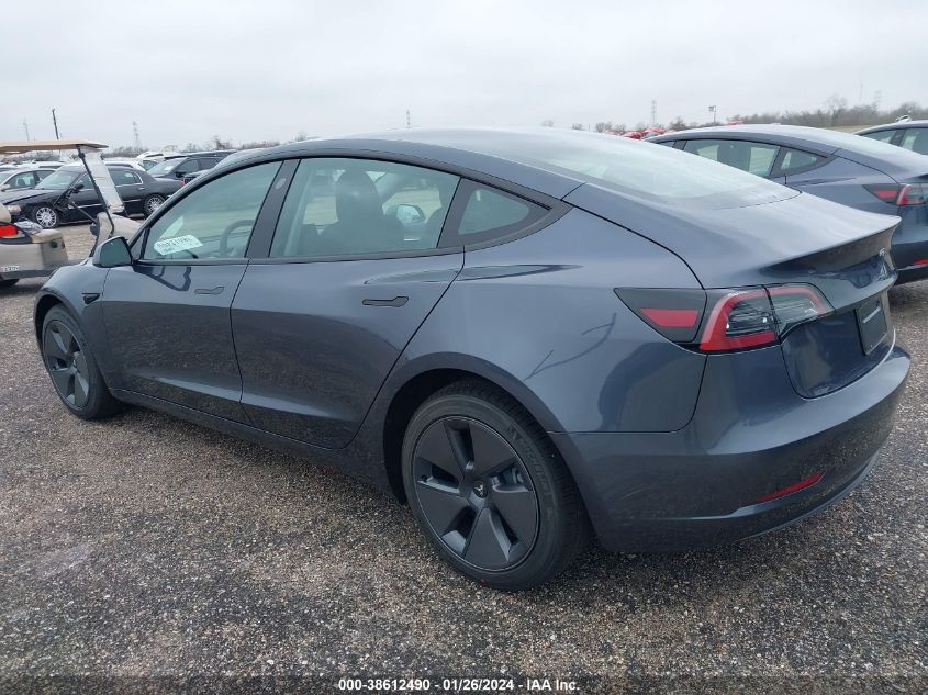 2023 TESLA MODEL 3 - 5YJ3E1EA0PF709433