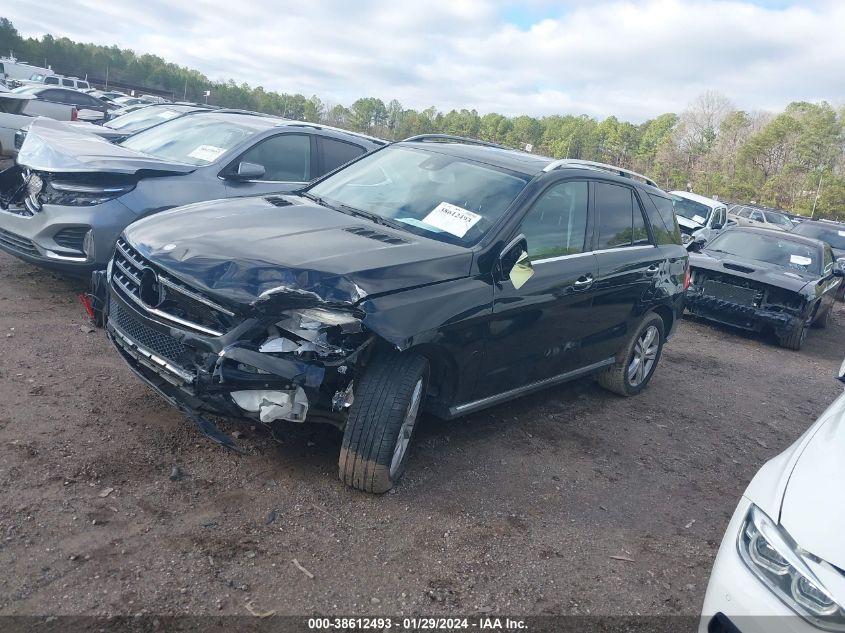2015 MERCEDES-BENZ ML 350 - 4JGDA5JB7FA595410