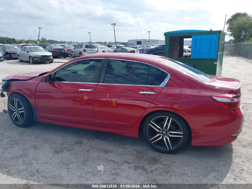 2017 HONDA ACCORD SPORT - 1HGCR2F62HA116723