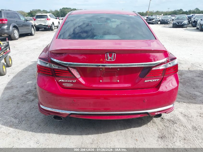 2017 HONDA ACCORD SPORT - 1HGCR2F62HA116723