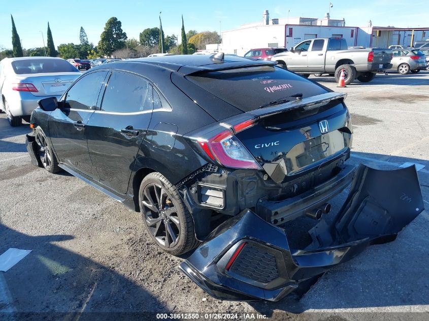 2018 HONDA CIVIC SPORT - SHHFK7H46JU424773