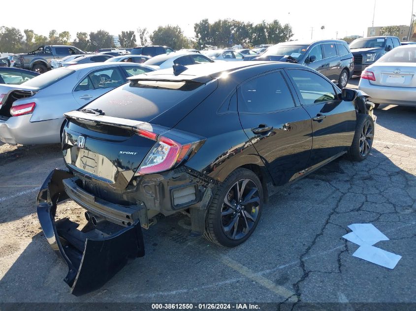 2018 HONDA CIVIC SPORT - SHHFK7H46JU424773