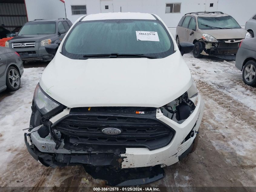 2020 FORD ECOSPORT S - MAJ3S2FE7LC378203