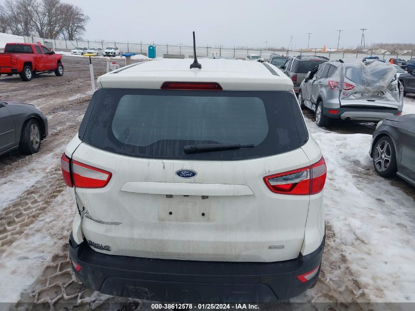 2020 FORD ECOSPORT S - MAJ3S2FE7LC378203