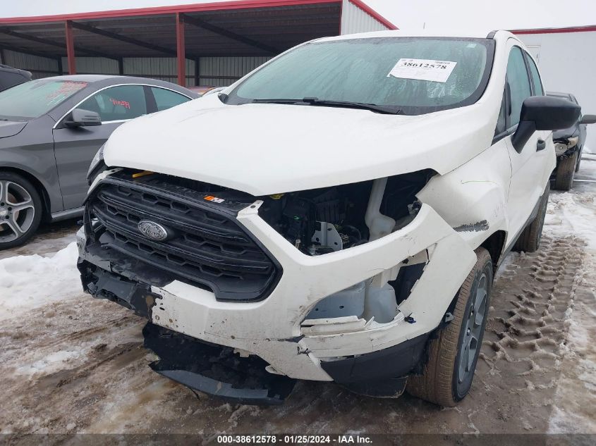 2020 FORD ECOSPORT S - MAJ3S2FE7LC378203