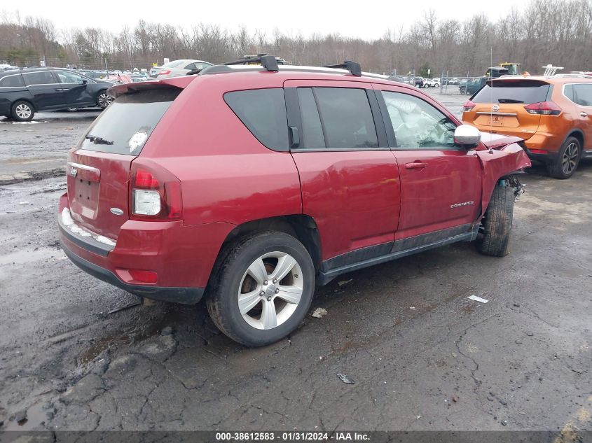 2014 JEEP COMPASS LATITUDE - 1C4NJDEB6ED904777