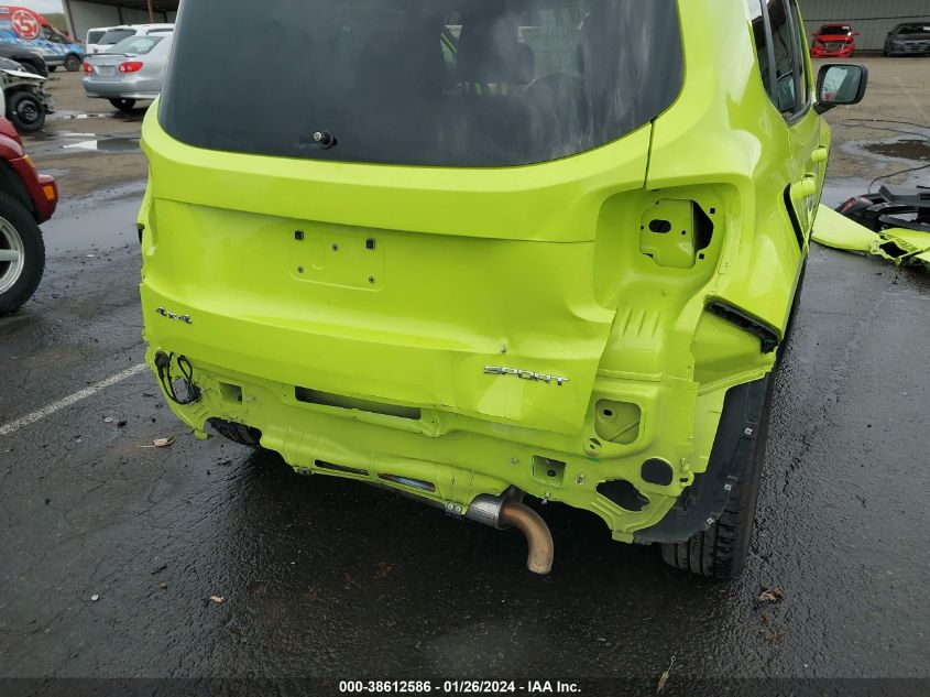 2017 JEEP RENEGADE SPORT 4X4 - ZACCJBAB9HPG03038